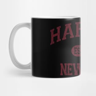 Harlem NY Arch Distressed, Retro Print Mug